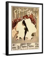 Le Frou-Frou-Lucien-Henri Weiluc-Framed Art Print