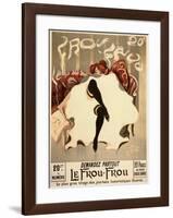 Le Frou-Frou-Lucien-Henri Weiluc-Framed Art Print