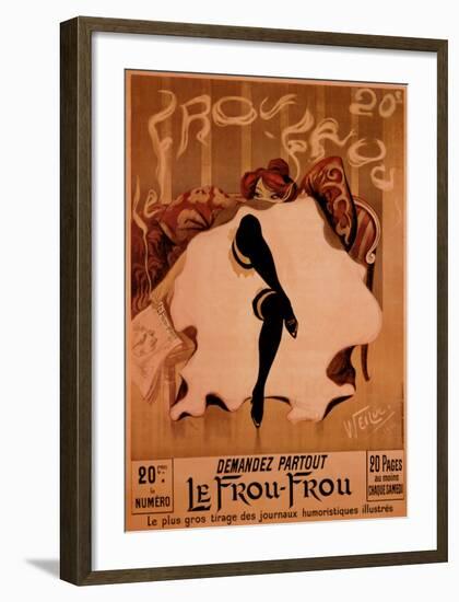 Le Frou Frou-Lucien-Henri Weiluc-Framed Art Print