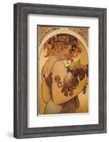 Le Fruit-Alphonse Mucha-Framed Premium Giclee Print