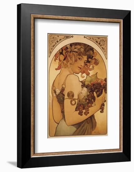 Le Fruit-Alphonse Mucha-Framed Premium Giclee Print