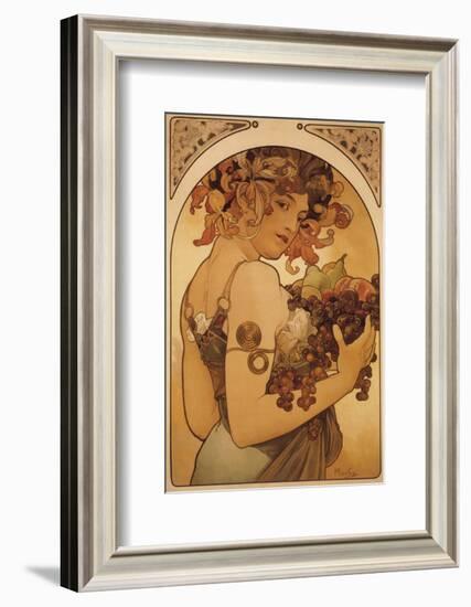 Le Fruit-Alphonse Mucha-Framed Premium Giclee Print