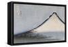 Le Fuji bleu-Katsushika Hokusai-Framed Stretched Canvas