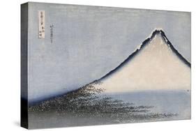 Le Fuji bleu-Katsushika Hokusai-Stretched Canvas