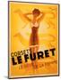 Le Furet Corsets Poster-null-Mounted Art Print