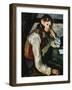 Le Garcon Au Gilet Rouge, 1888-1890-Paul Cézanne-Framed Giclee Print