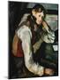 Le Garcon Au Gilet Rouge, 1888-1890-Paul Cézanne-Mounted Giclee Print