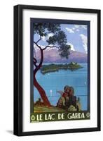 Le Garda-null-Framed Giclee Print