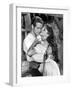 Le Gaucher THE LEFT HANDED GUN by ArthurPenn with Paul Newman and Lita Milan, 1957 (b/w photo)-null-Framed Photo