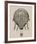 Le Geant des airs Ascension de Monsieur Armand Petit, between 1860-1880-null-Framed Giclee Print