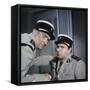 Le Gendarme A New-York (photo)-null-Framed Stretched Canvas