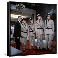 Le Gendarme A New-York (photo)-null-Framed Stretched Canvas