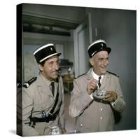 Le Gendarme Se Marie (photo)-null-Stretched Canvas