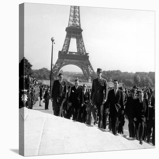 Le General Charles De Gaulle-null-Stretched Canvas