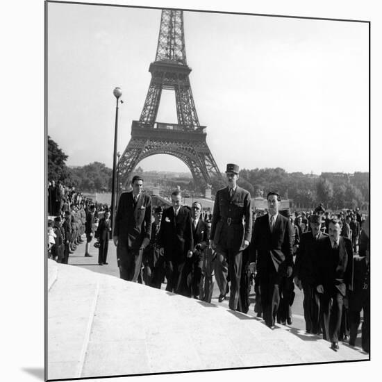 Le General Charles De Gaulle-null-Mounted Photo