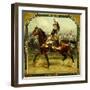 Le General d'Hautpoul a Cheval, 1912-Jean-Baptiste Edouard Detaille-Framed Giclee Print