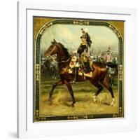 Le General d'Hautpoul a Cheval, 1912-Jean-Baptiste Edouard Detaille-Framed Giclee Print