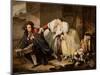 Le Geste Napolitain, 1757 (Oil on Canvas)-Jean Baptiste Greuze-Mounted Giclee Print