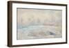 Le Givre, 1880-Claude Monet-Framed Giclee Print