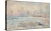 Le Givre, 1880-Claude Monet-Stretched Canvas