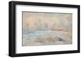 Le Givre, 1880-Claude Monet-Framed Art Print