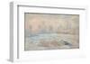 Le Givre, 1880-Claude Monet-Framed Art Print