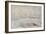 Le givre, pr?de V?euil-Claude Monet-Framed Giclee Print