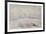 Le givre, pr?de V?euil-Claude Monet-Framed Giclee Print