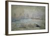 Le Givre Pres de Vetheuil-Claude Monet-Framed Giclee Print