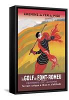 Le Golf De Fon-Romeu-Leonetto Cappiello-Framed Stretched Canvas