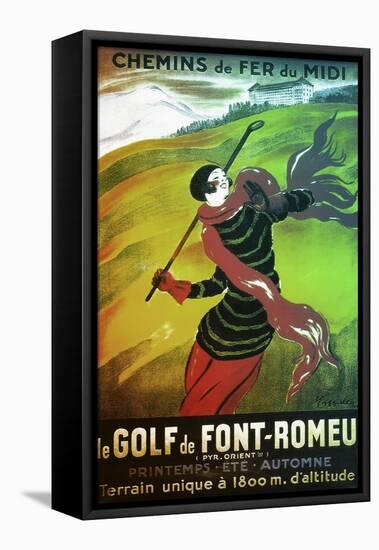 Le Golf de Font Romeau-null-Framed Stretched Canvas