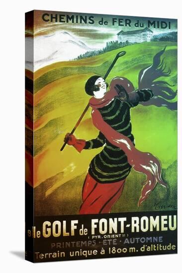 Le Golf de Font Romeau-null-Stretched Canvas