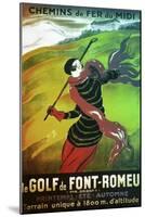 Le Golf de Font Romeau-null-Mounted Giclee Print