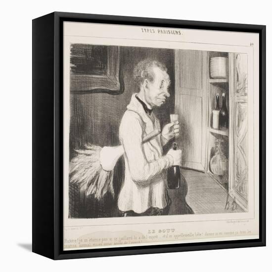 Le Goût-Honore Daumier-Framed Stretched Canvas