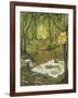 Le Gouter Sous Bois, Gerberoy, 1925-Henri Eugene Augustin Le Sidaner-Framed Giclee Print