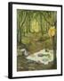 Le Gouter sous Bois, Gerberoy-Henri Eugene Augustin Le Sidaner-Framed Giclee Print