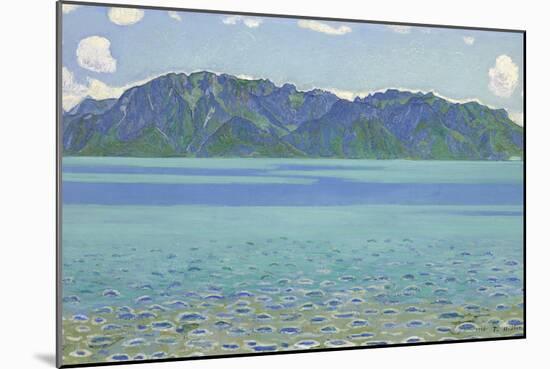 Le Grammont, by Hodler, Ferdinand (1853-1918). Oil on Canvas, 1905. Dimension : 64,5X105,5 Cm. Muse-Ferdinand Hodler-Mounted Giclee Print