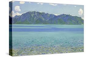 Le Grammont, by Hodler, Ferdinand (1853-1918). Oil on Canvas, 1905. Dimension : 64,5X105,5 Cm. Muse-Ferdinand Hodler-Stretched Canvas