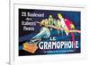 Le Gramophone-Louis Bombled-Framed Premium Giclee Print