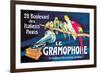 Le Gramophone-Louis Bombled-Framed Premium Giclee Print