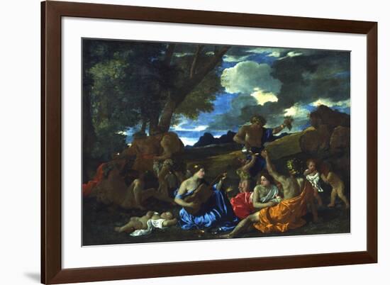 Le Grand Bacchanal, 1627-1628-Nicolas Poussin-Framed Giclee Print