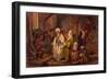 Le Grand Bazar (Souk, Marche Oriental) - the Grand Bazaar - by Amedeo Preziosi (1816-1882) Watercol-Amadeo Preziosi-Framed Giclee Print