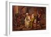 Le Grand Bazar (Souk, Marche Oriental) - the Grand Bazaar - by Amedeo Preziosi (1816-1882) Watercol-Amadeo Preziosi-Framed Giclee Print