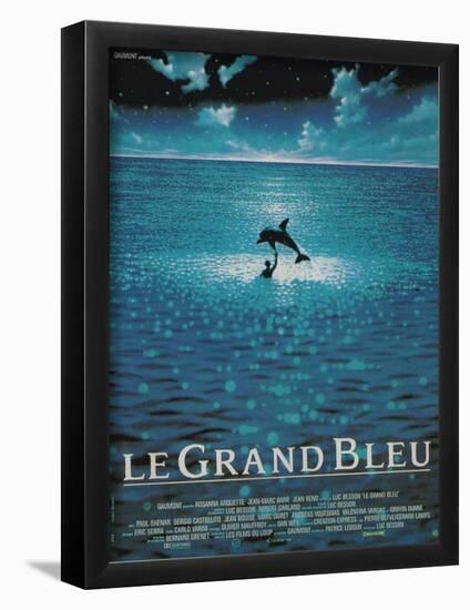 Le Grand Bleu-null-Framed Poster