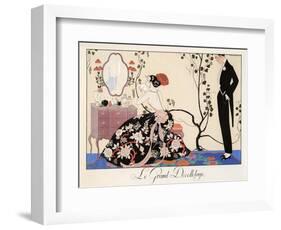 Le Grand Décolletage, 1921-Georges Barbier-Framed Giclee Print