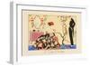 Le Grand Decolletage-Georges Barbier-Framed Giclee Print