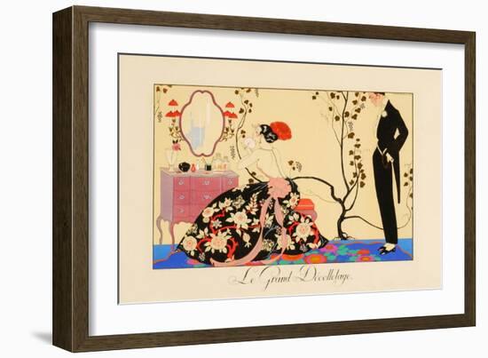 Le Grand Decolletage-Vintage Apple Collection-Framed Giclee Print