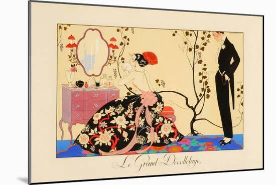 Le Grand Decolletage-Vintage Apple Collection-Mounted Giclee Print