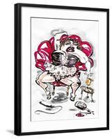 Le Grand Macabre' - illustration to comic opera by György Ligeti-Neale Osborne-Framed Giclee Print