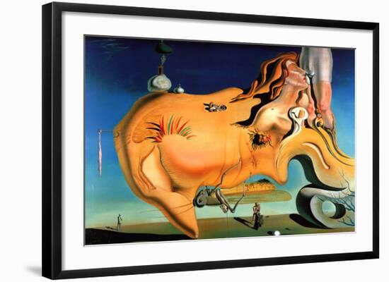 Le Grand Masturbateur-Salvador Dalí-Framed Art Print
